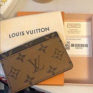 Louis Vuitton New Monogram Reverse card holder